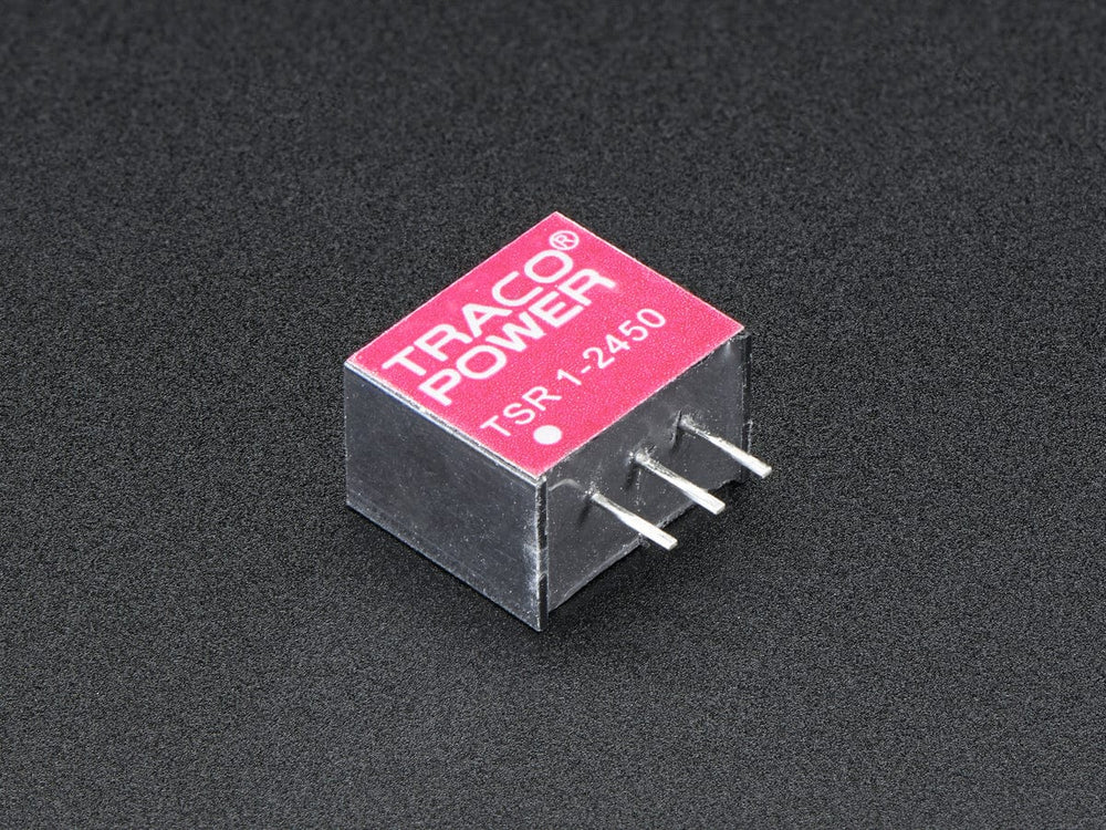 Mini DC/DC Step-Down (Buck) Converter - 5V @ 1A output (TSR12450) by The Pi Hut - The Pi Hut