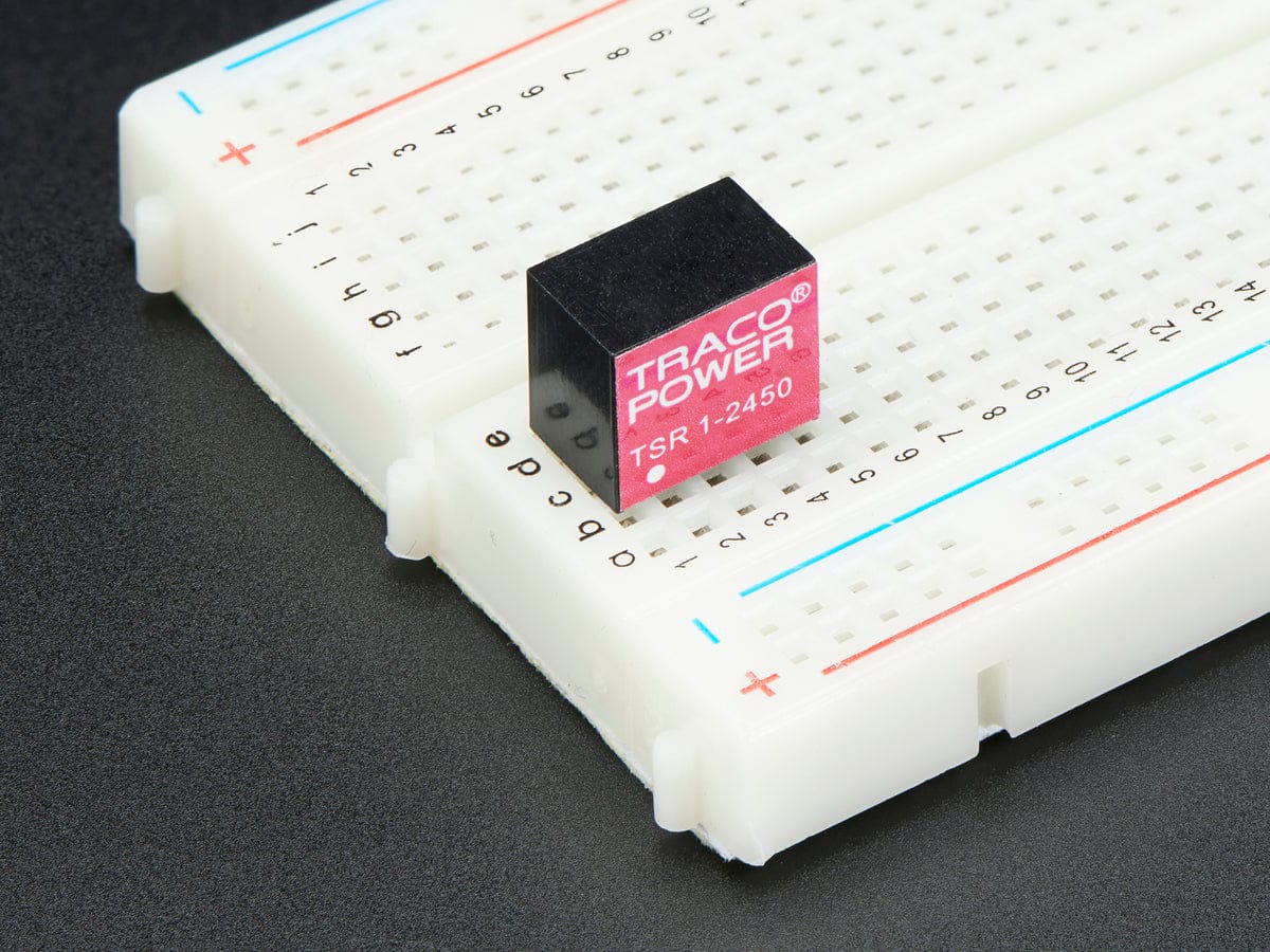 Mini DC/DC Step-Down (Buck) Converter - 5V @ 1A output (TSR12450) by The Pi Hut - The Pi Hut