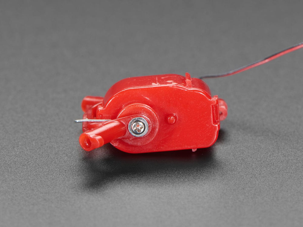 Mini Geared Pager Motor with Return Spring by The Pi Hut - The Pi Hut