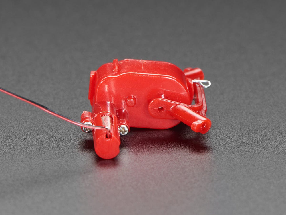 Mini Geared Pager Motor with Return Spring by The Pi Hut - The Pi Hut