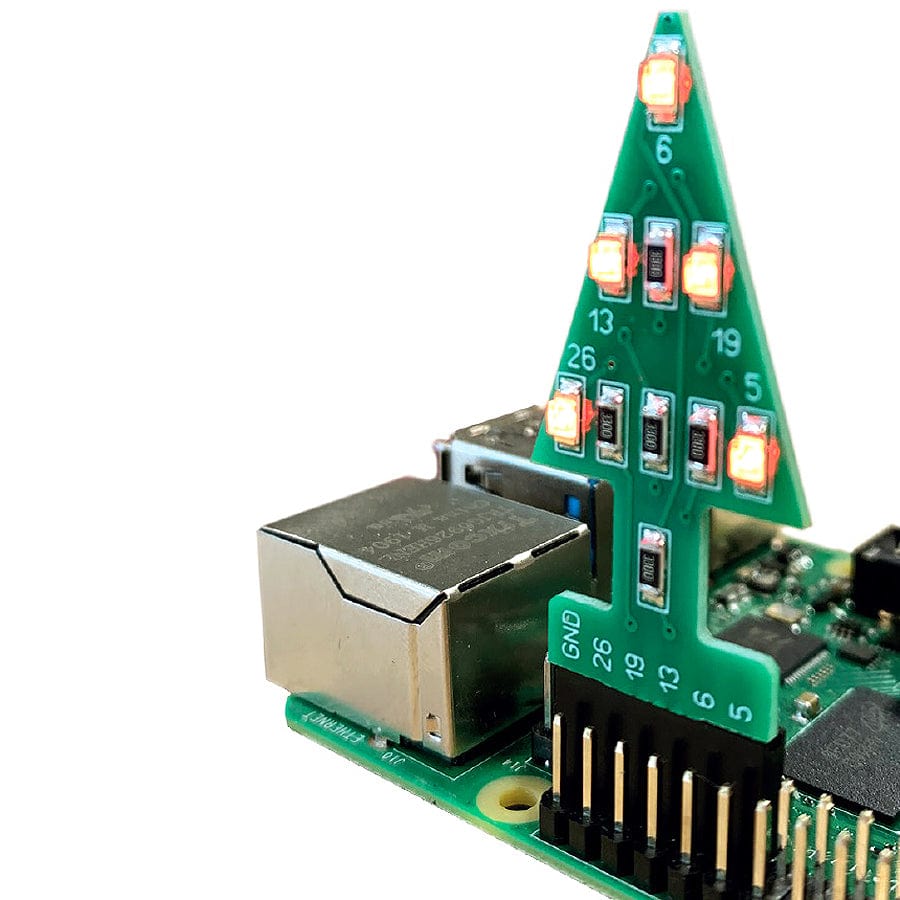 Mini GPIO Xmas Tree - The Pi Hut