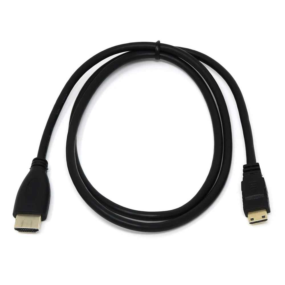 Mini HDMI to HDMI Cable for Raspberry Pi Zero - The Pi Hut