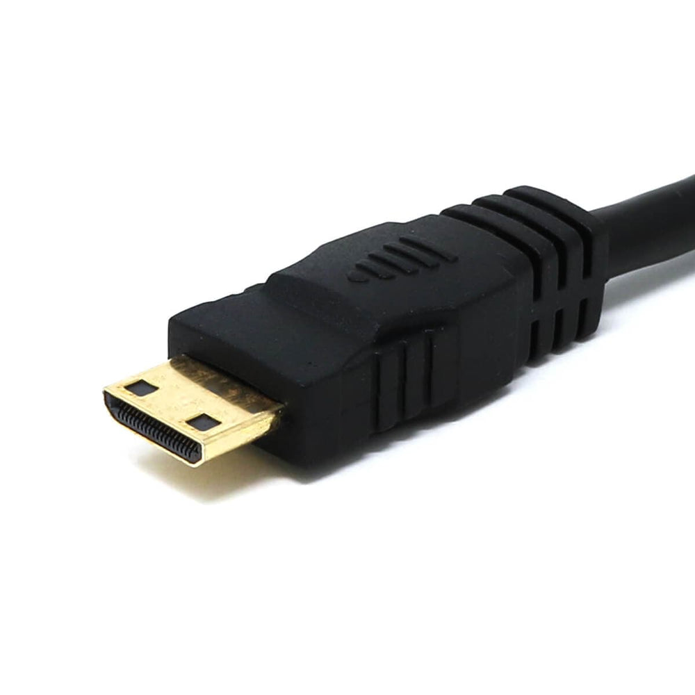 Mini HDMI to HDMI Cable for Raspberry Pi Zero - The Pi Hut