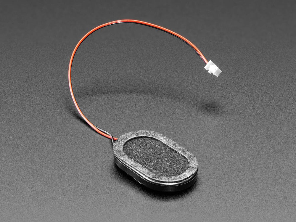 Mini Oval Speaker - 8 Ohm 1 Watt by The Pi Hut - The Pi Hut