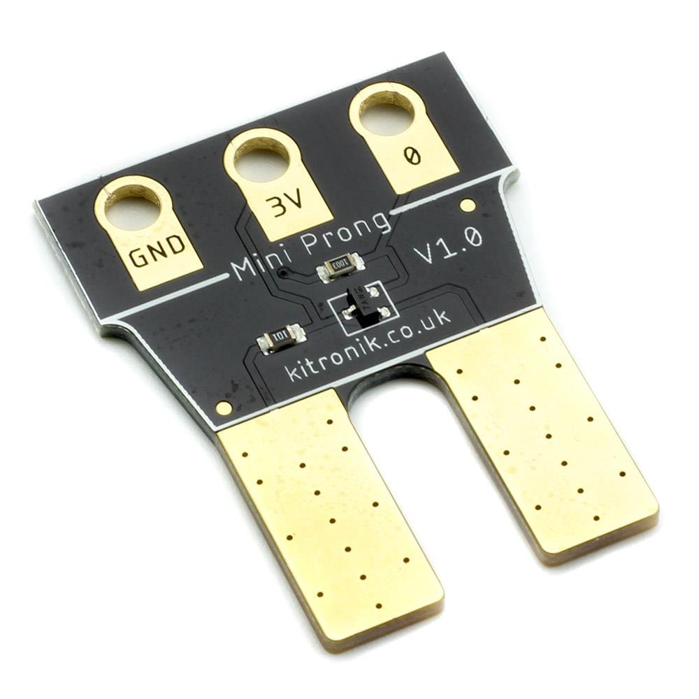Mini Prong Soil Moisture Sensor for BBC micro:bit by Kitronik - The Pi Hut