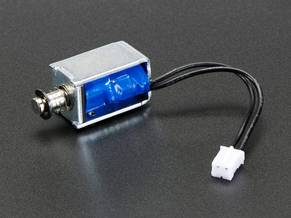 Mini Push-Pull Solenoid - 5V by The Pi Hut - The Pi Hut