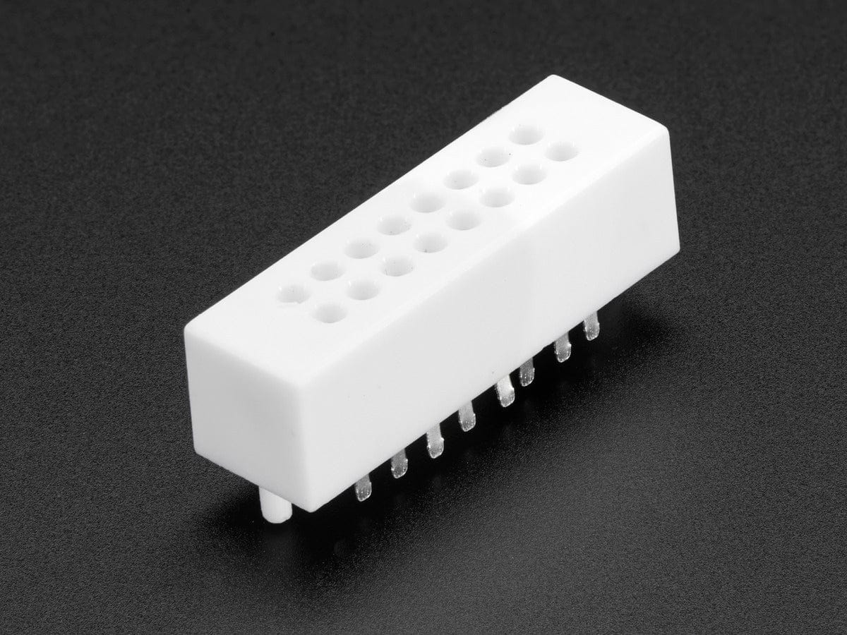 Mini Solderless Breadboard - 2x8 Points by The Pi Hut - The Pi Hut