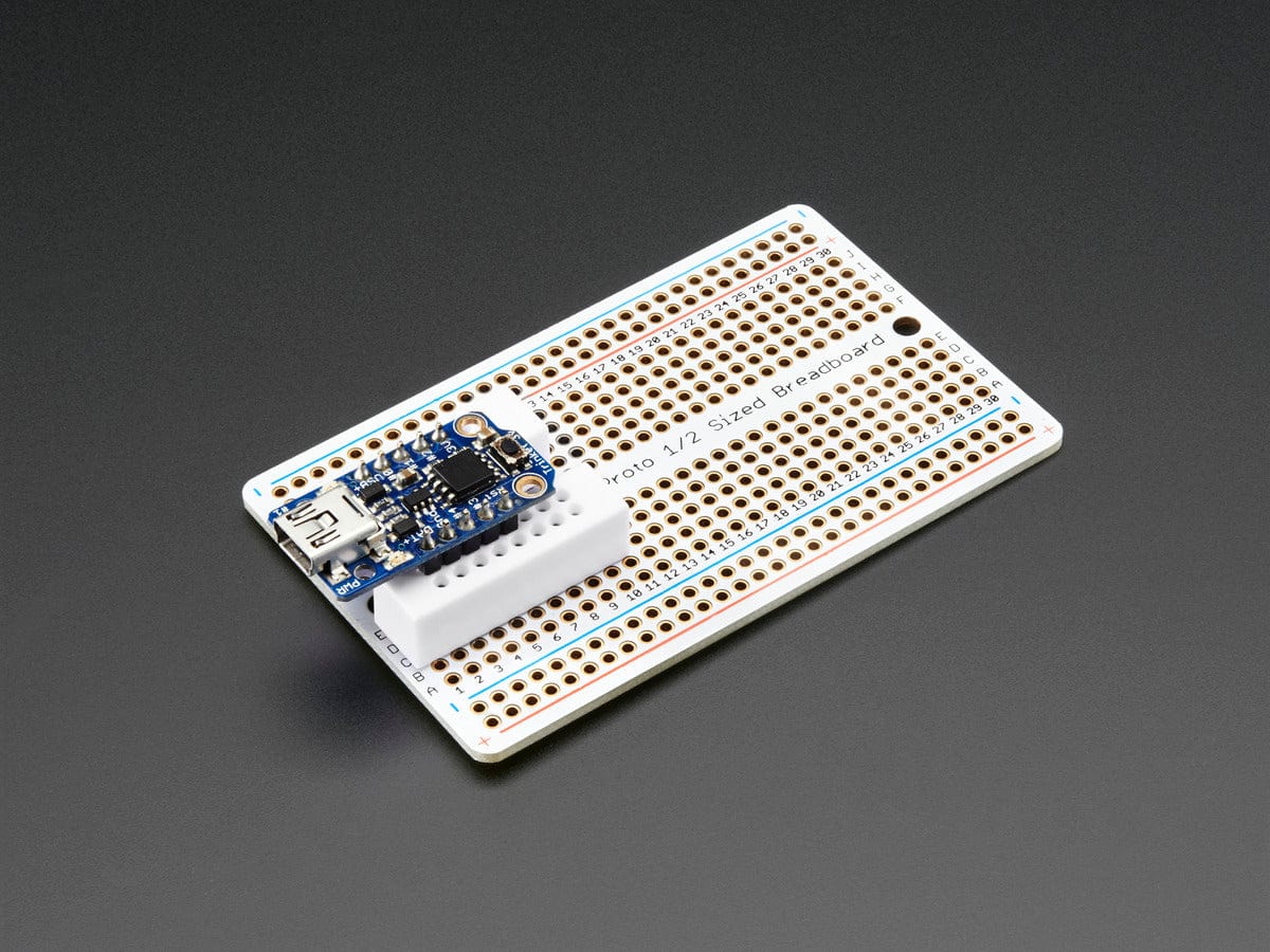 Mini Solderless Breadboard - 2x8 Points by The Pi Hut - The Pi Hut
