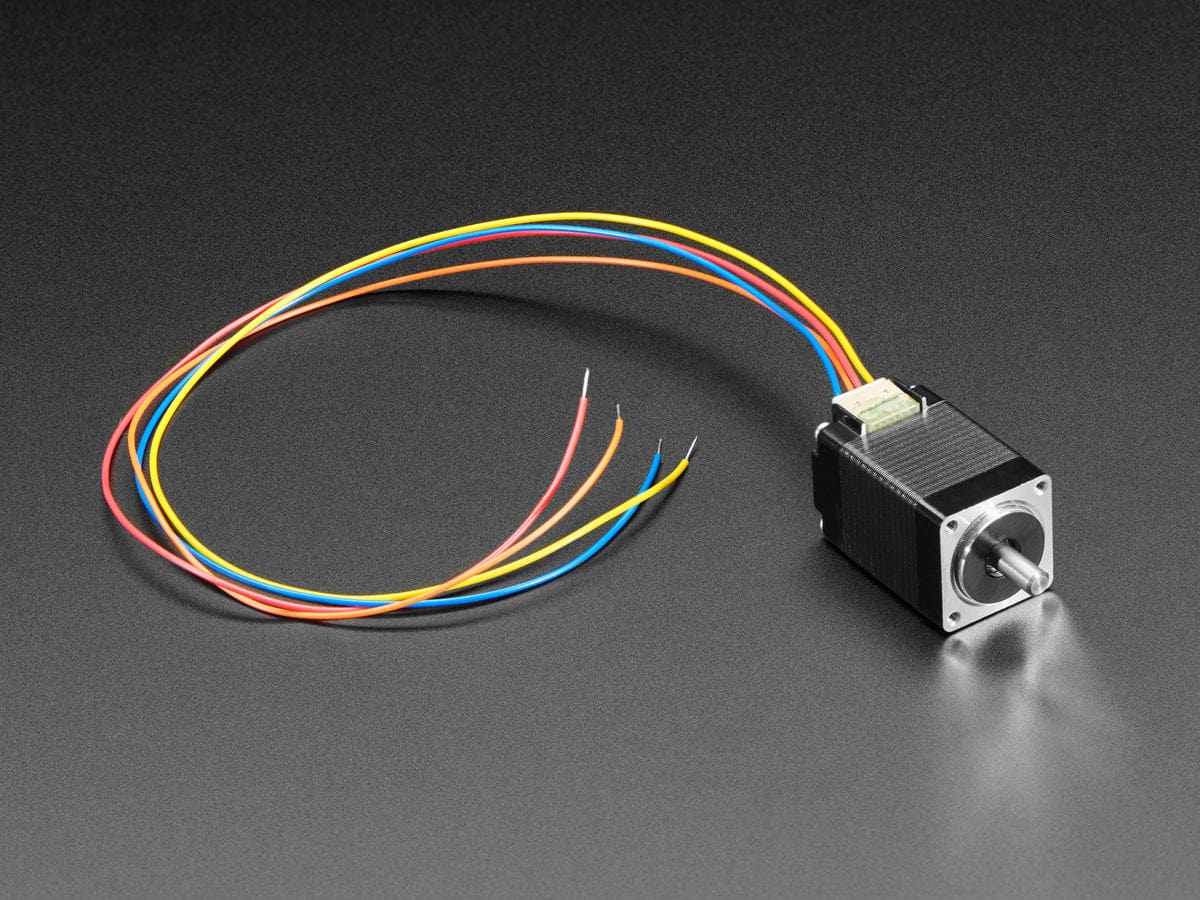 Mini Stepper Motor - 200 Steps - 20x30mm NEMA-8 Size by The Pi Hut - The Pi Hut