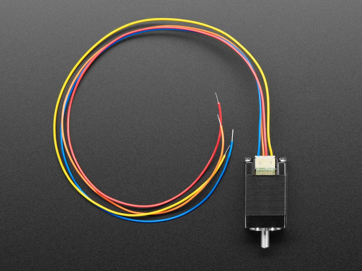 Mini Stepper Motor - 200 Steps - 20x30mm NEMA-8 Size by The Pi Hut - The Pi Hut