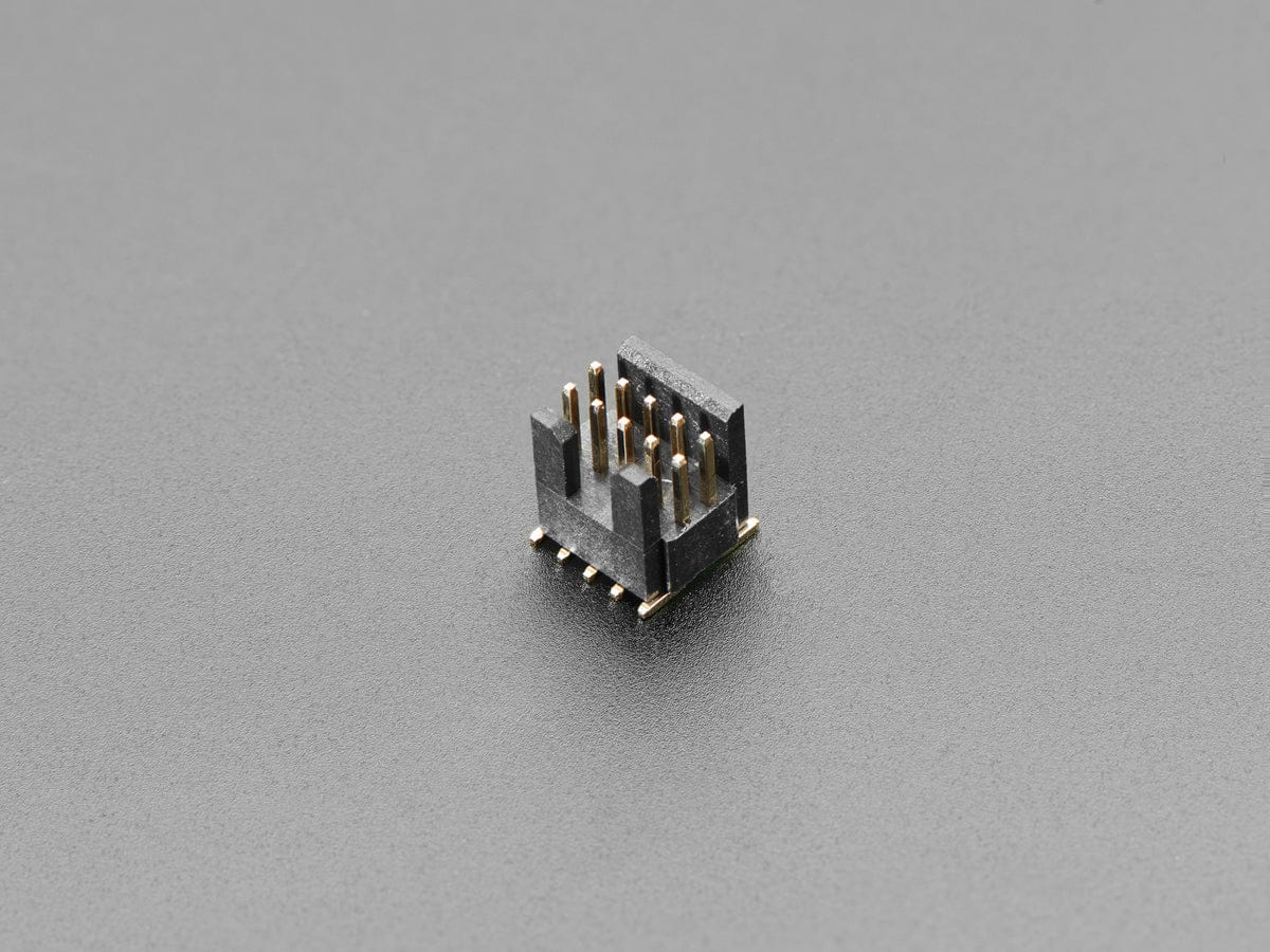 Mini SWD 0.05" Pitch Connector - 10 Pin SMT Box Header by The Pi Hut - The Pi Hut