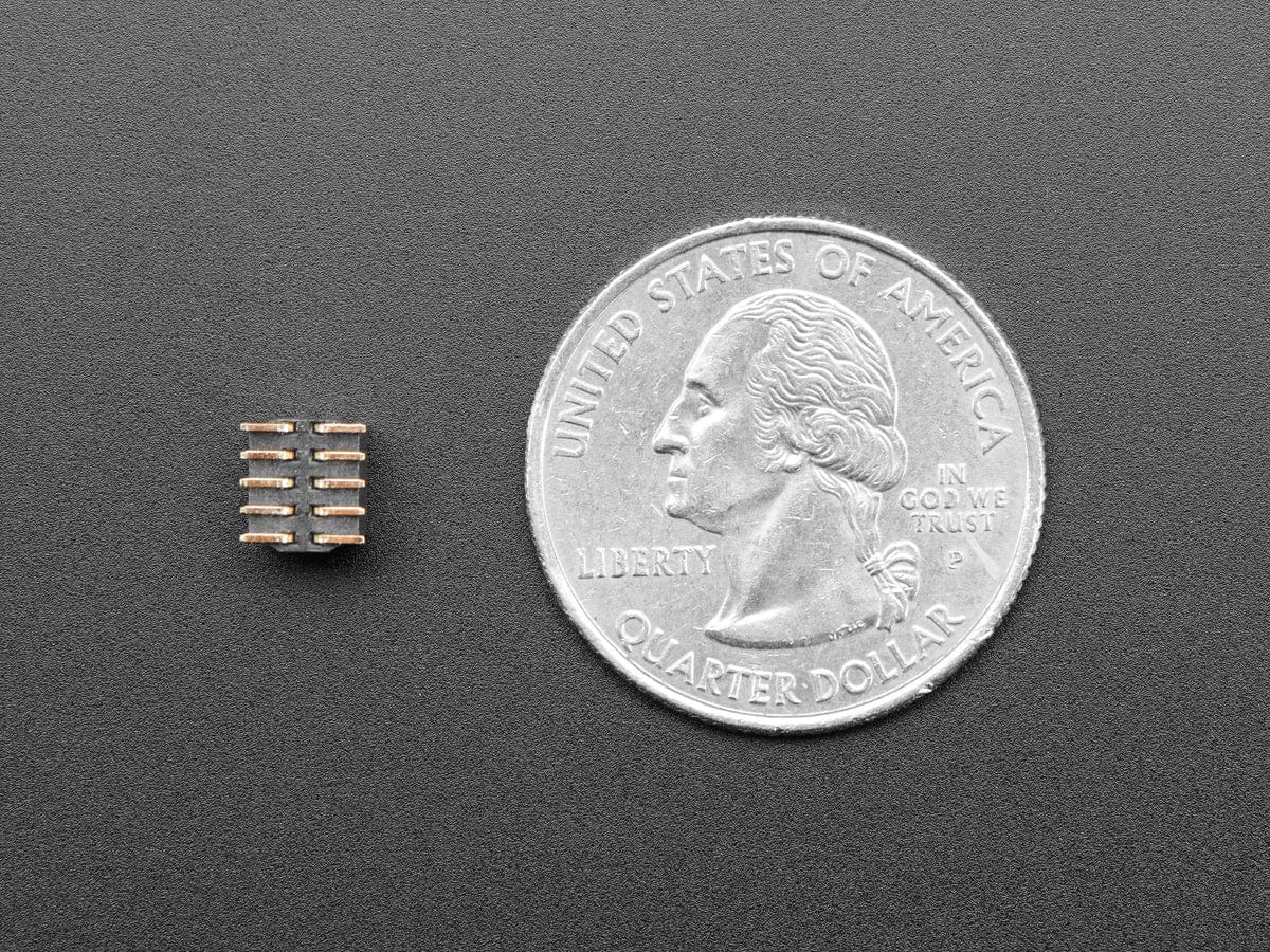 Mini SWD 0.05" Pitch Connector - 10 Pin SMT Box Header by The Pi Hut - The Pi Hut