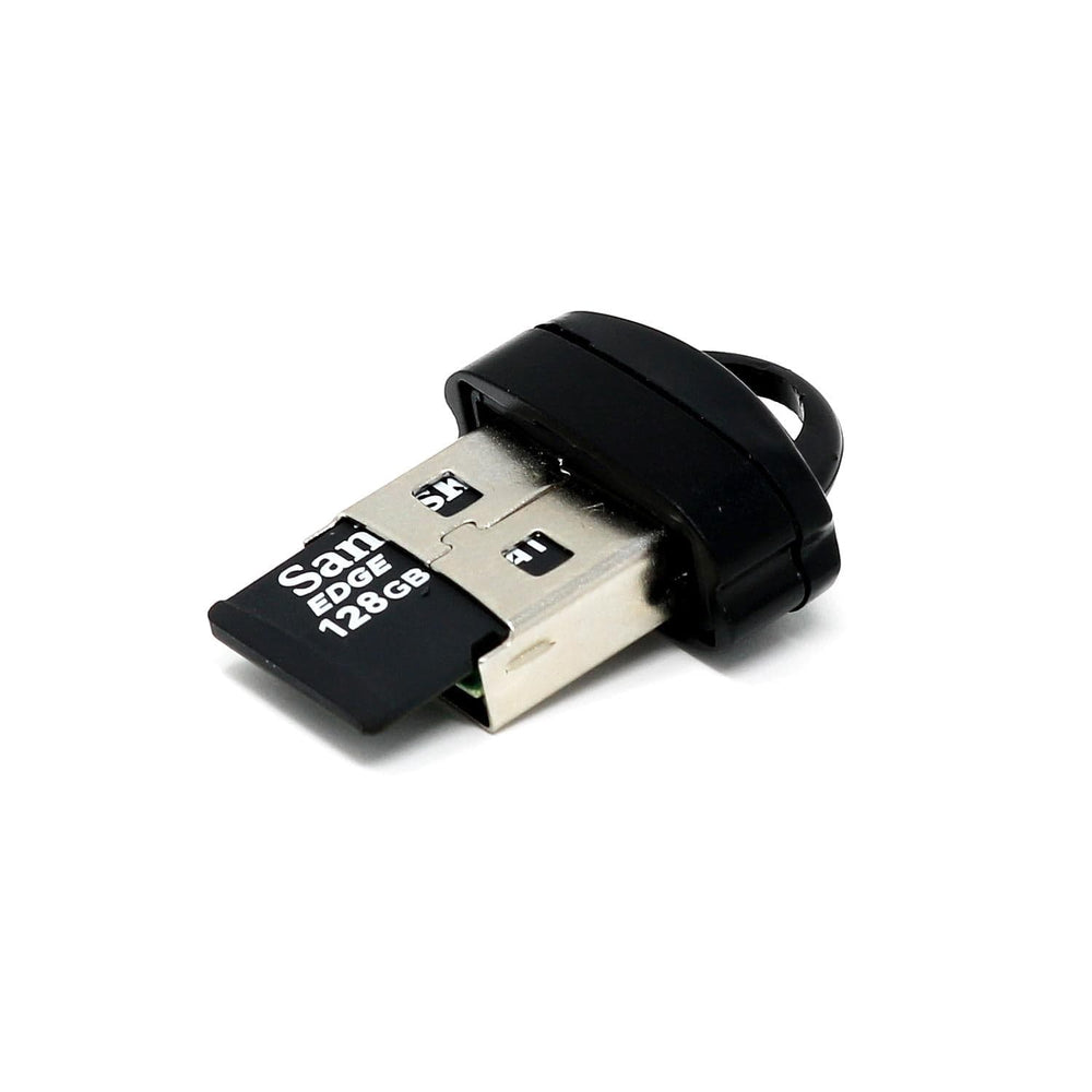 Mini USB 2.0 MicroSD Card Reader by The Pi Hut - The Pi Hut