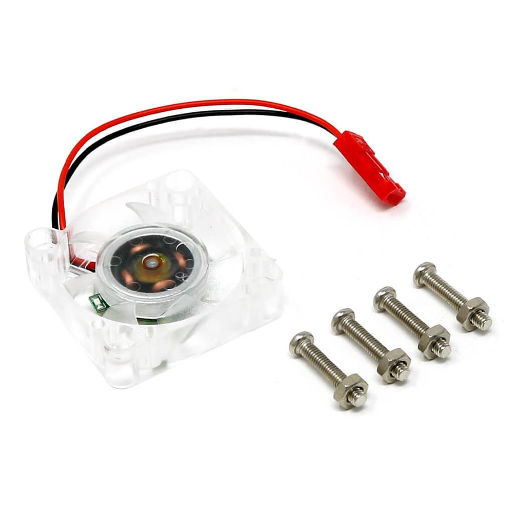Miniature 5V LED Cooling Fan for Raspberry Pi (30mm) by The Pi Hut - The Pi Hut