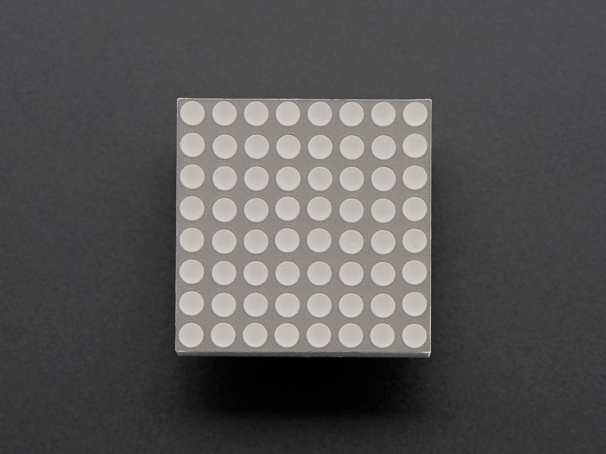 Miniature 8x8 Yellow-Green LED Matrix by The Pi Hut - The Pi Hut