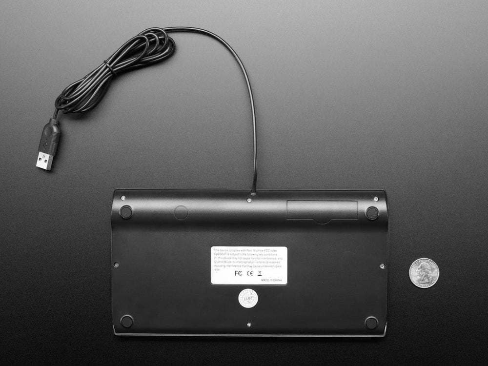 Miniature Keyboard- Microcontroller-Friendly PS/2 and USB by The Pi Hut - The Pi Hut