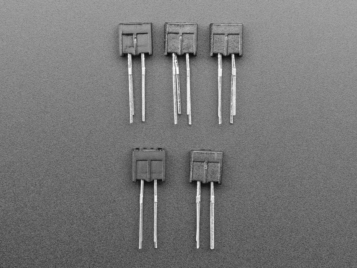 Miniature Reflective Infrared Optical Sensors - 5 Pack (ITR20001/T) by The Pi Hut - The Pi Hut