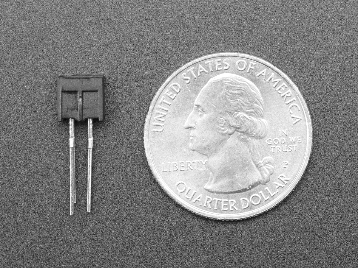 Miniature Reflective Infrared Optical Sensors - 5 Pack (ITR20001/T) by The Pi Hut - The Pi Hut