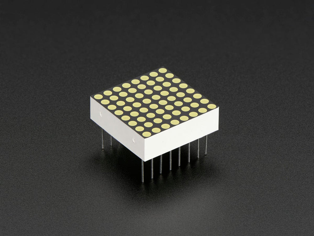 Miniature Ultra-Bright 8x8 White LED Matrix by The Pi Hut - The Pi Hut