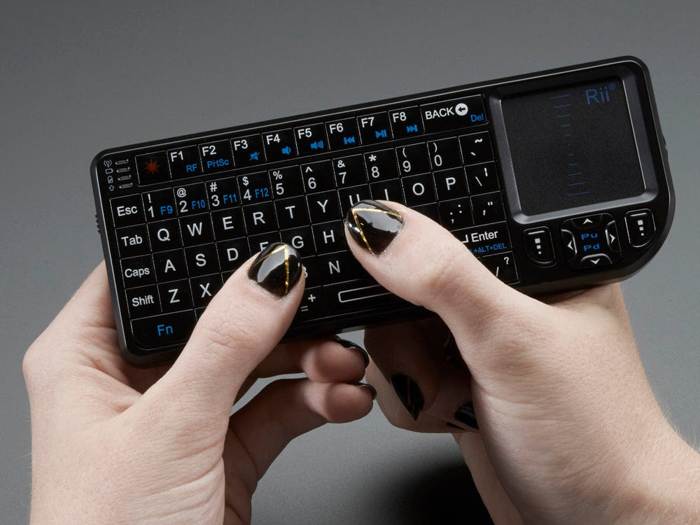 Miniature Wireless USB Keyboard with Touchpad by The Pi Hut - The Pi Hut