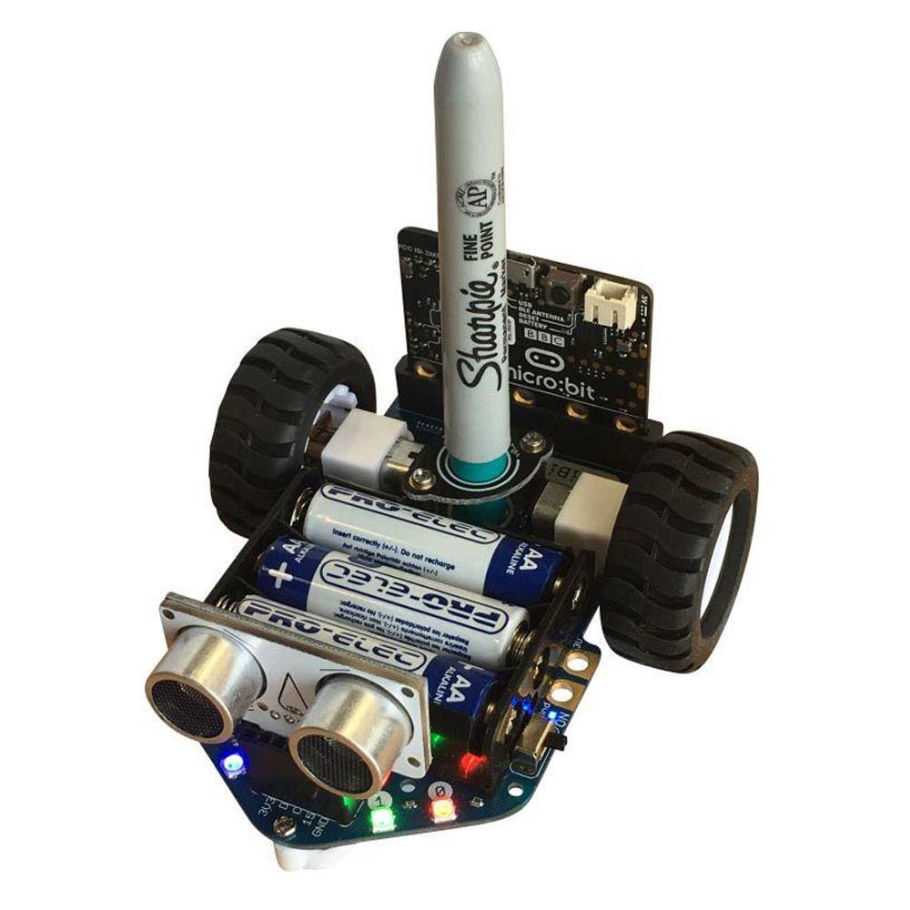MiniBit Robot for the micro:bit by 4tronix - The Pi Hut