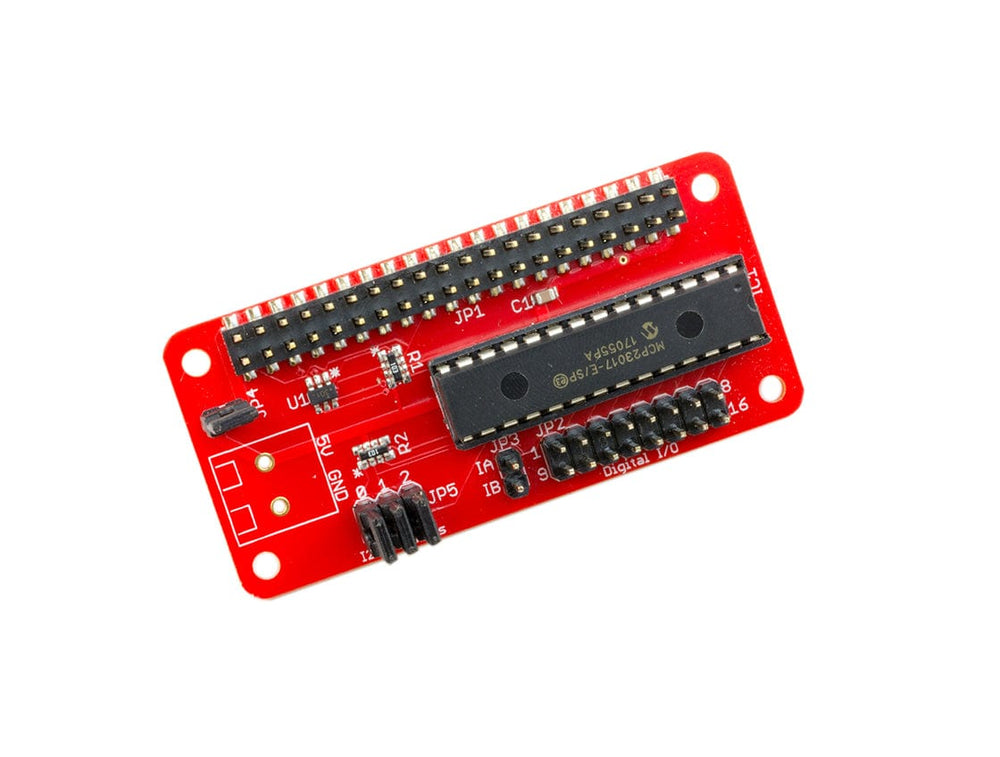 ModMyPi MCP23017 pHAT - 16 Channel I/O Expansion (Zero) - The Pi Hut