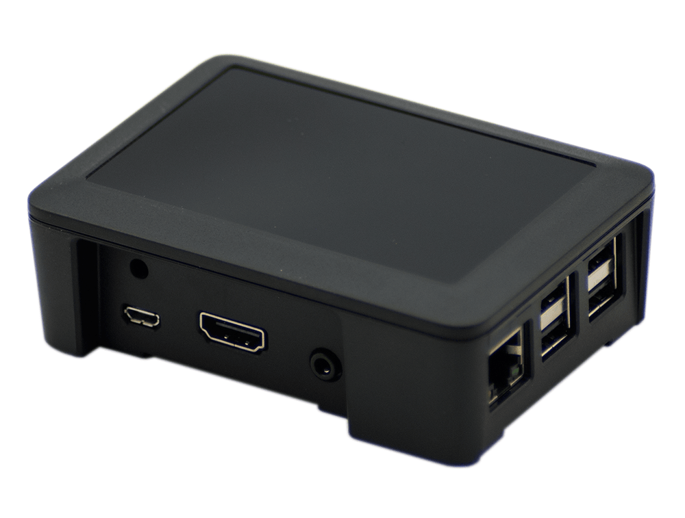 Modular Raspberry Pi 3 Case - Black by The Pi Hut - The Pi Hut