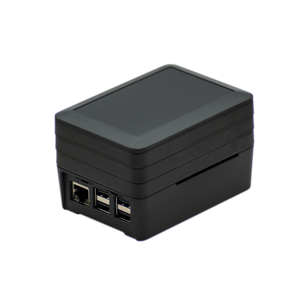 Modular Raspberry Pi 3 Case - Black by The Pi Hut - The Pi Hut