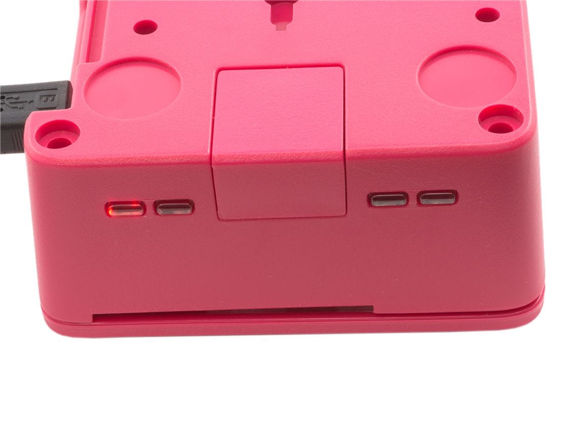Modular Raspberry Pi 3 Case - Pink by The Pi Hut - The Pi Hut