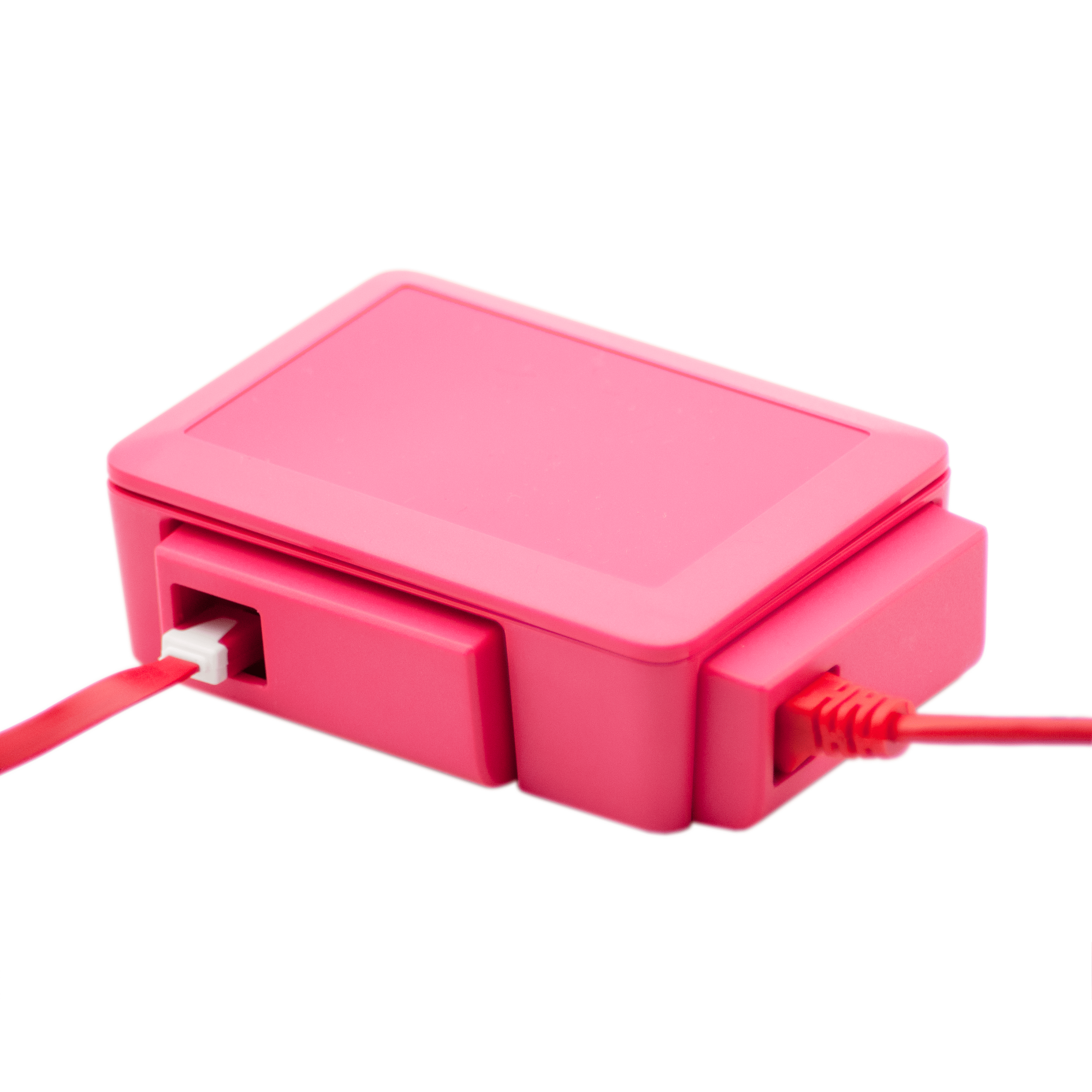 Modular Raspberry Pi 3 Case - Pink by The Pi Hut - The Pi Hut