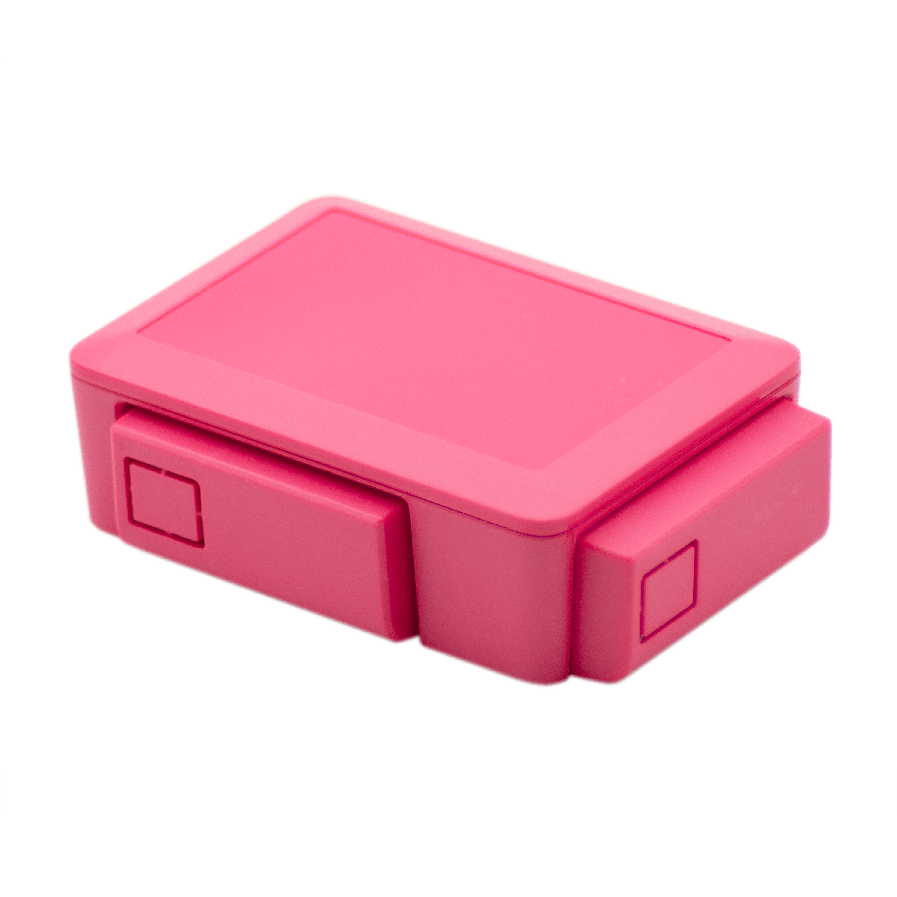Modular Raspberry Pi 3 Case - Pink by The Pi Hut - The Pi Hut