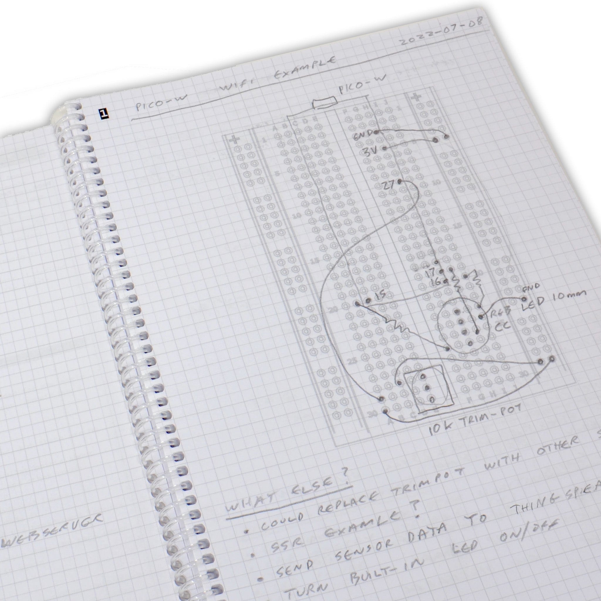 Monk Makes Electronics Notebook by Monk Makes - The Pi Hut