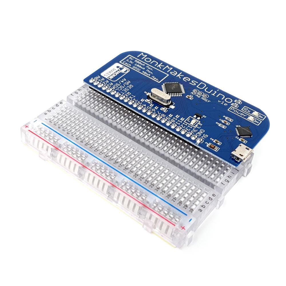 Monk Makes Duino - A Breadboard-Friendly Arduino Compatible by Monk Makes - The Pi Hut