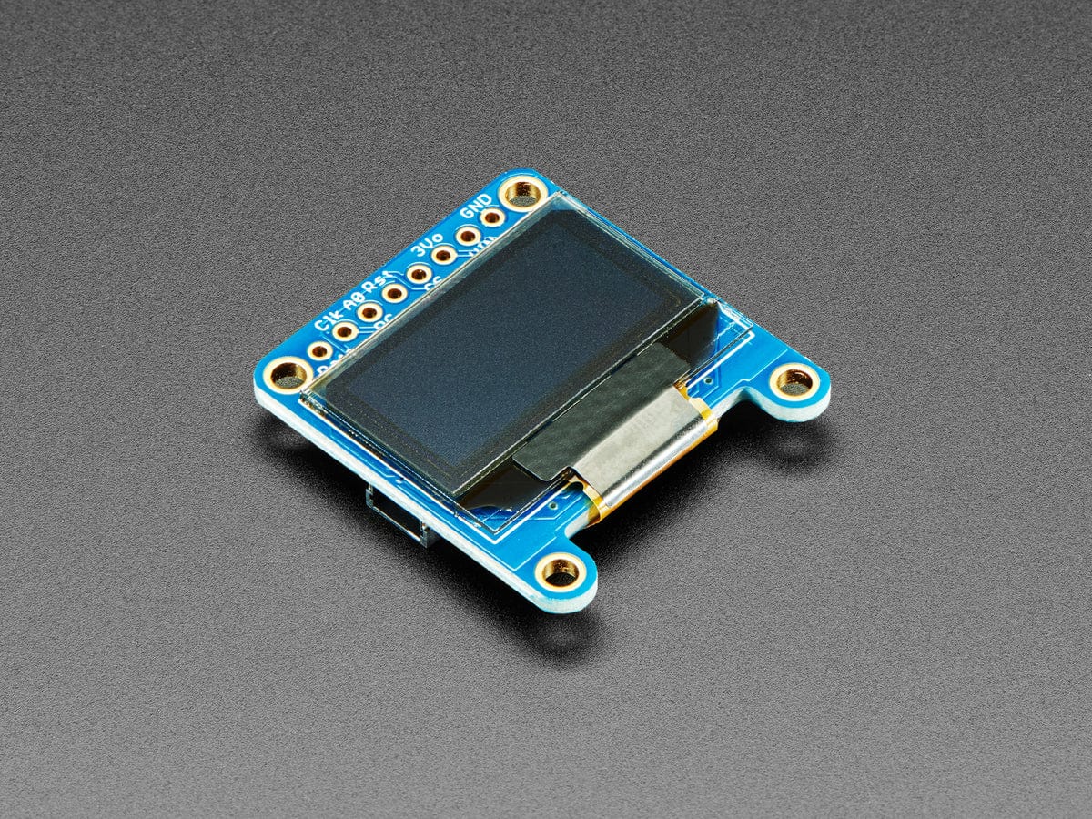 Monochrome 0.96" 128x64 OLED Graphic Display - STEMMA QT by Adafruit - The Pi Hut