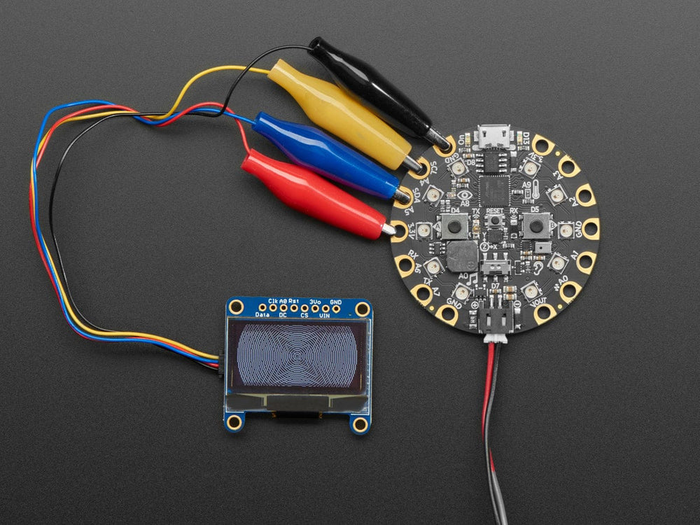 Monochrome 1.3" 128x64 OLED graphic display - STEMMA QT / Qwiic by Adafruit - The Pi Hut