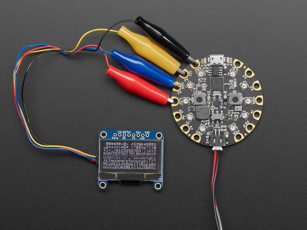 Monochrome 1.3" 128x64 OLED graphic display - STEMMA QT / Qwiic by Adafruit - The Pi Hut