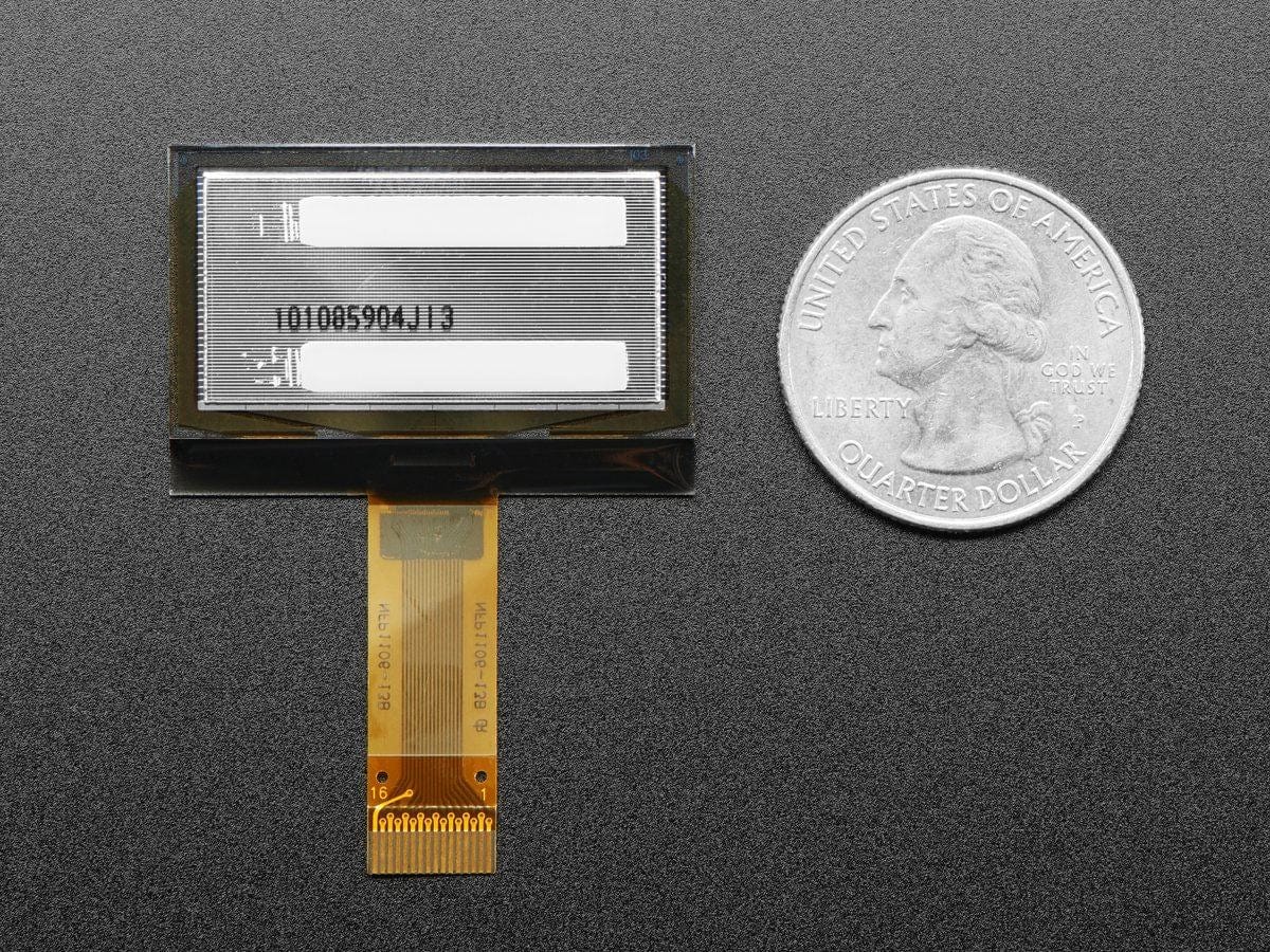 Monochrome 1.3" 128x64 SH1106G SPI OLED Monochrome Display by The Pi Hut - The Pi Hut