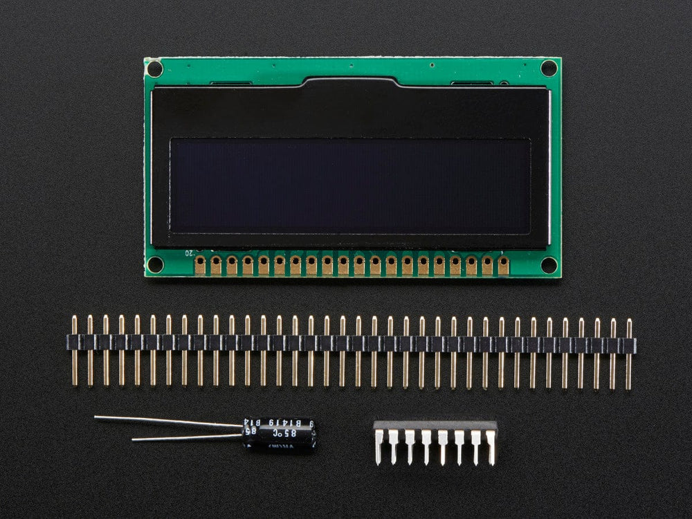 Monochrome 2.3" 128x32 OLED Graphic Display Module Kit by Adafruit - The Pi Hut