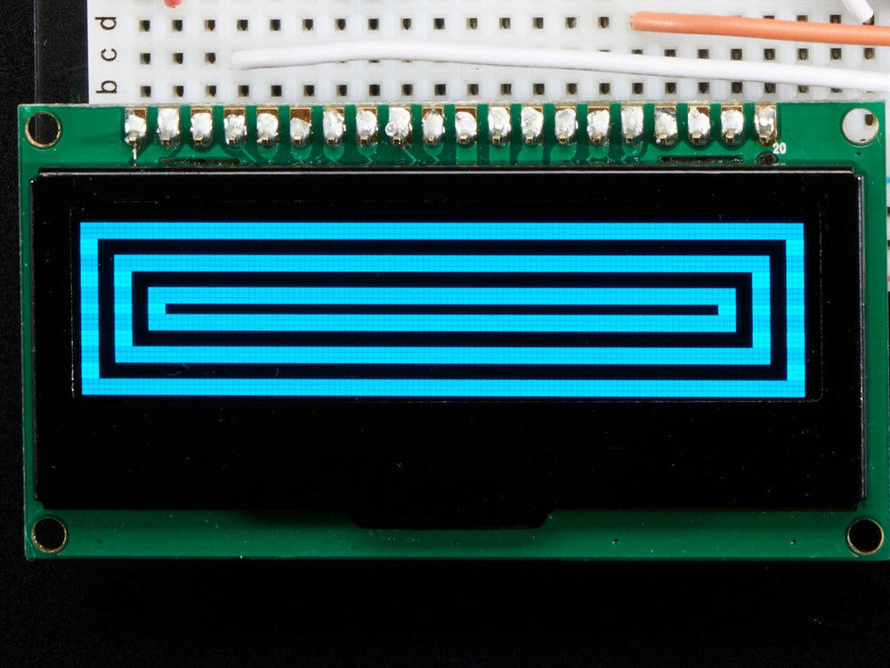 Monochrome 2.3" 128x32 OLED Graphic Display Module Kit by Adafruit - The Pi Hut
