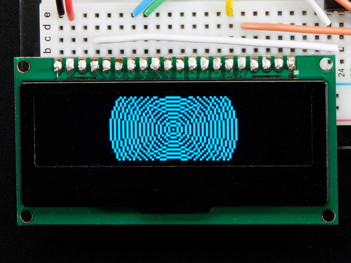 Monochrome 2.3" 128x32 OLED Graphic Display Module Kit by Adafruit - The Pi Hut