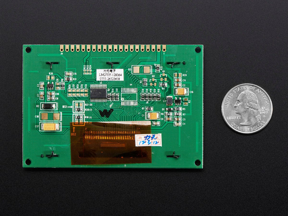 Monochrome 2.7" 128x64 OLED Graphic Display Module Kit by Adafruit - The Pi Hut