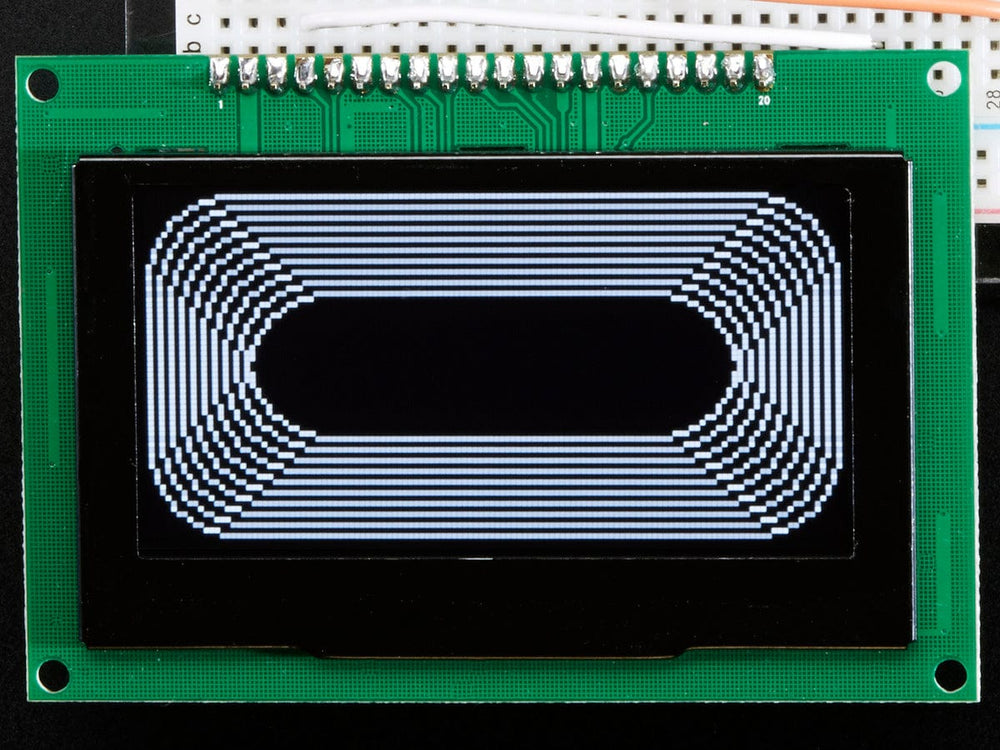 Monochrome 2.7" 128x64 OLED Graphic Display Module Kit by Adafruit - The Pi Hut