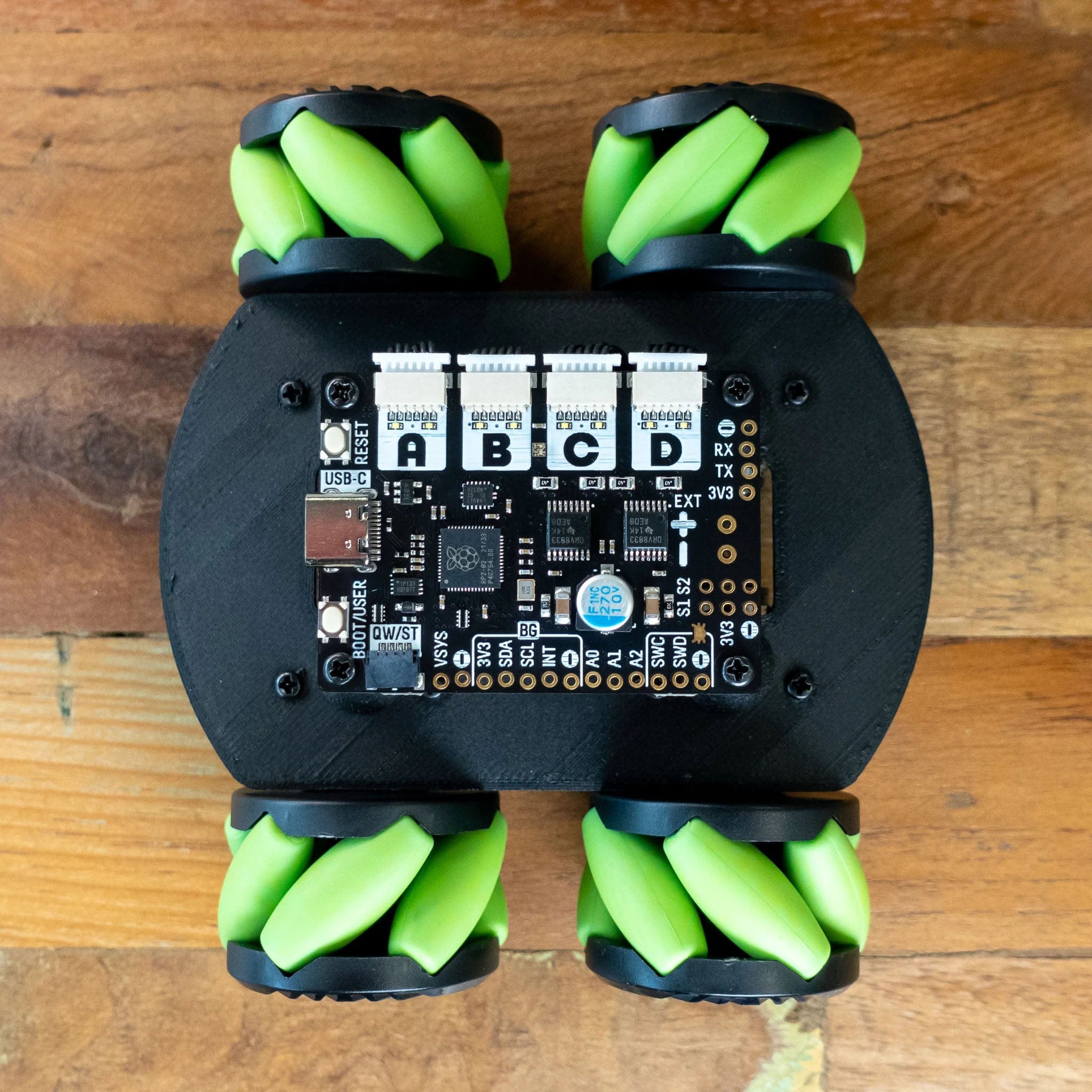 Motor 2040 - Quad Motor Controller - The Pi Hut