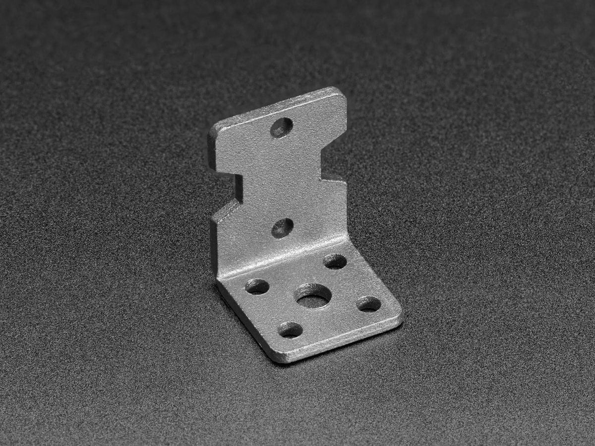 Motor Mount for TT Gearbox DC Motors - L-Bracket Type by The Pi Hut - The Pi Hut