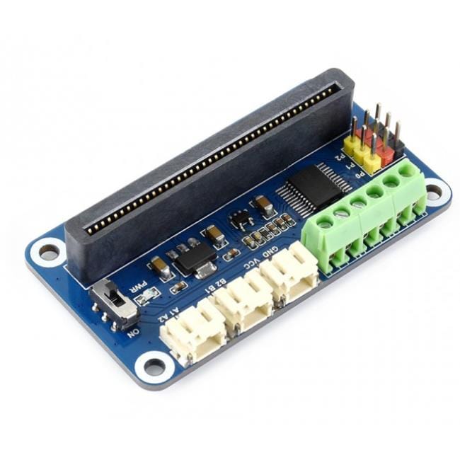 Motor & Servo Driver for micro:bit - The Pi Hut