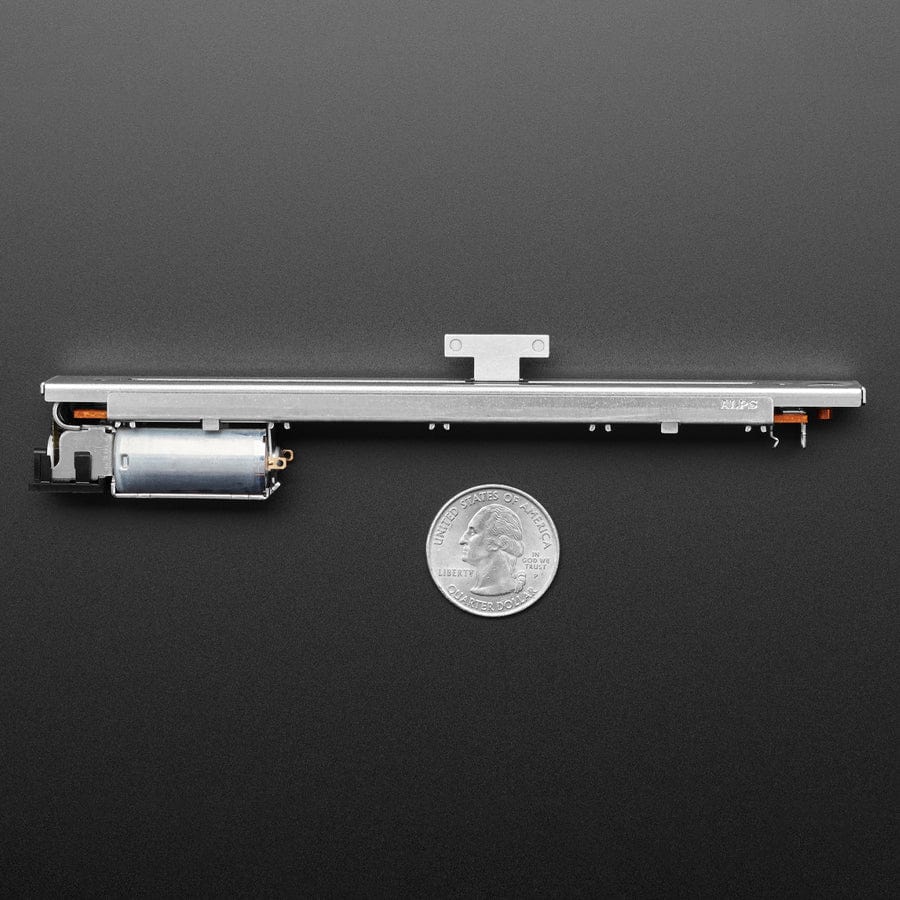 Motorised Slide Potentiometer - 10KΩ Linear with 5V DC Motor by The Pi Hut - The Pi Hut
