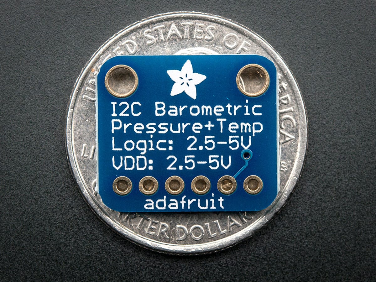 MPL115A2 - I2C Barometric Pressure/Temperature Sensor by Adafruit - The Pi Hut