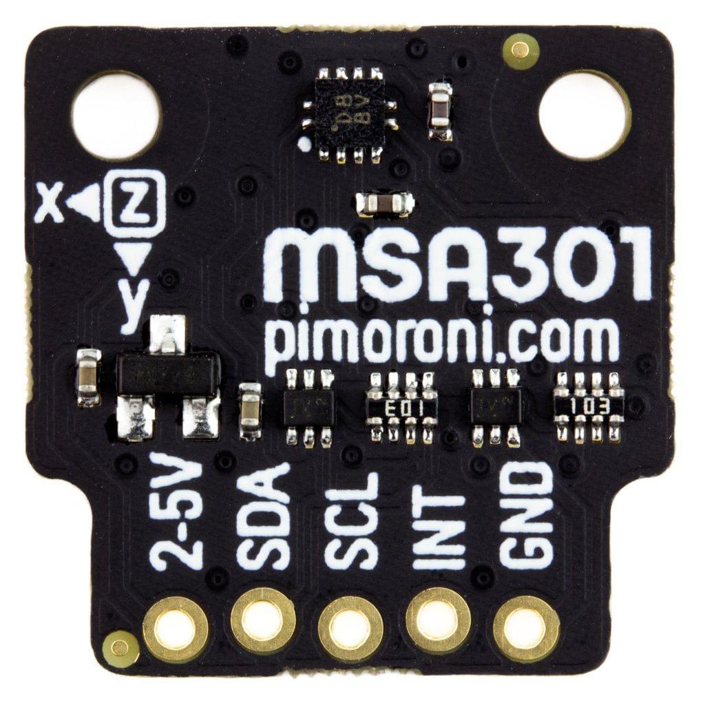 MSA301 3DoF Motion Sensor Breakout by Pimoroni - The Pi Hut