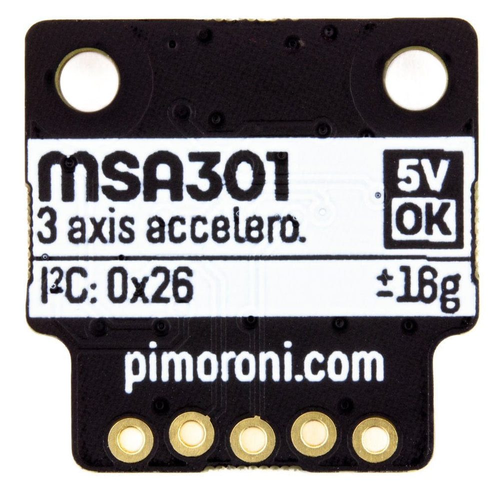 MSA301 3DoF Motion Sensor Breakout by Pimoroni - The Pi Hut