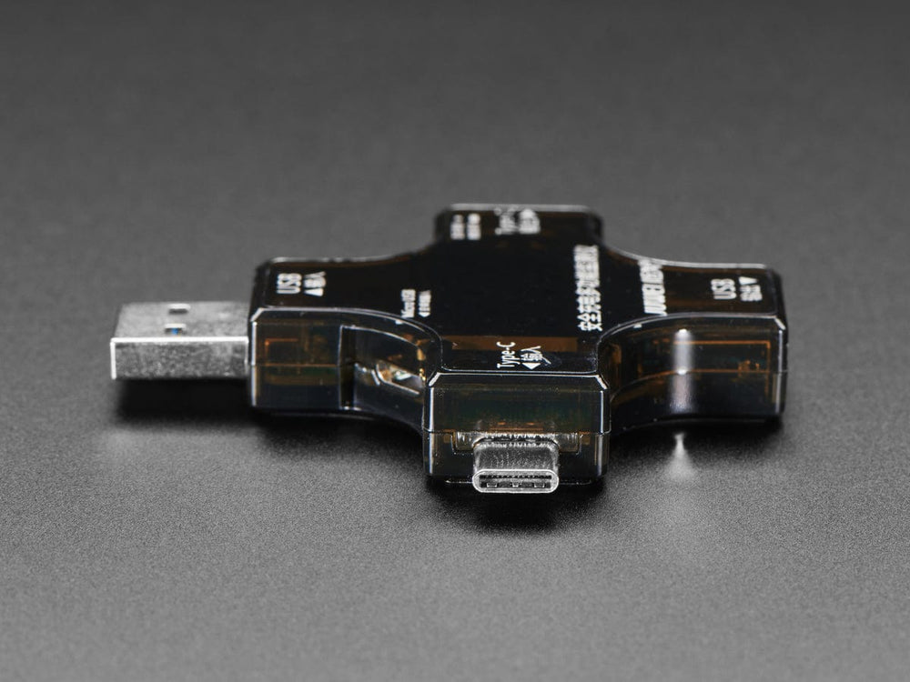 Multifunctional USB Digital Tester - USB A and C by The Pi Hut - The Pi Hut